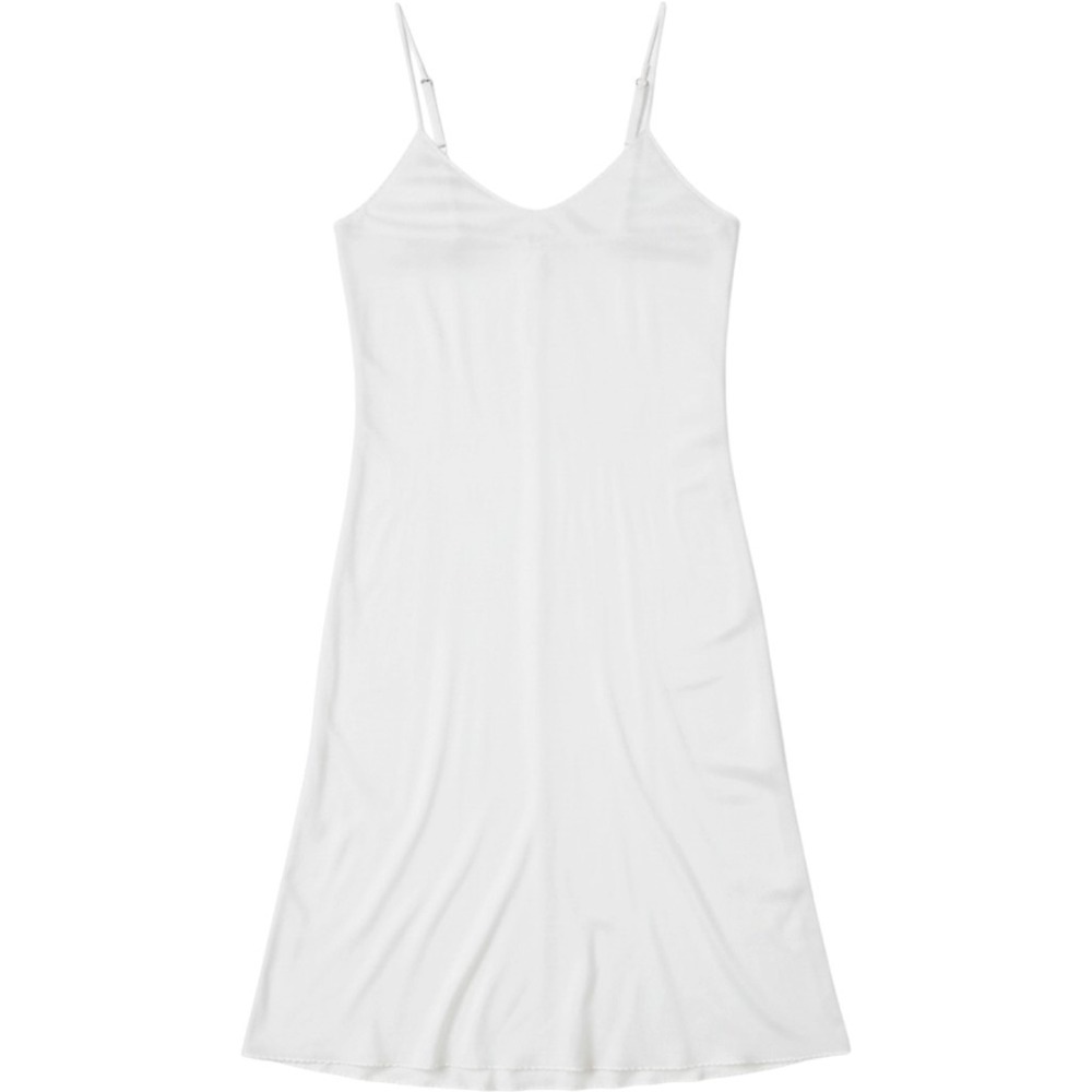 Vintage Vassarette White Y2K Babydoll Slip Dress S Coquette Bachelorette Bridal